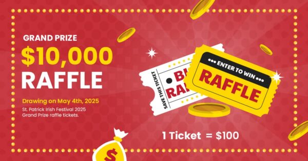 $10,000 Grand Prize Raffle Tickets