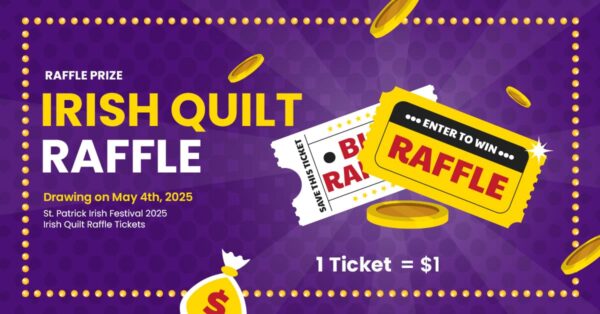 Irish Quilt Raffle Tickets