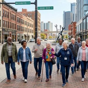 90-Minute Detroit Walking Tour for 10 - Plus Lunch